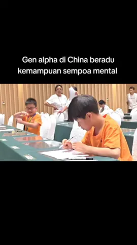 Generasi emas sesungguhnya dari sebuah bangsa🤴🏻 #sempoamental #abacus #matematika #genalpha 