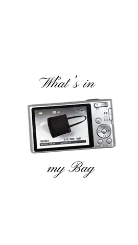 here is #whatsinmybag ⭐️⭐️⭐️⭐️⭐️⭐️⭐️⭐️⭐️⭐️⭐️ #digitalcamera #y2k #totebag #2000s #bagtour 