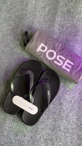 POSE Traveling sandal jepit Anti-selip pria dan wanita Santai yuk chek out di keranjang kuning