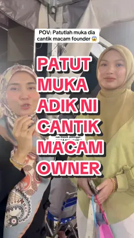 Replying to @Nur hana Shop POV: Patutlah muka dia cantik macam founder 😱 #fyp #numiskincare #numisoap #peraduannumi #skincare 