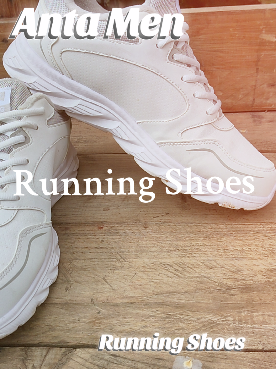 ANTA Men EasyRun Running Shoes Cushioning Rebound Shock Absorption Sports Shoes #runningshoes #shoesformen #shoes #sportsshoes 