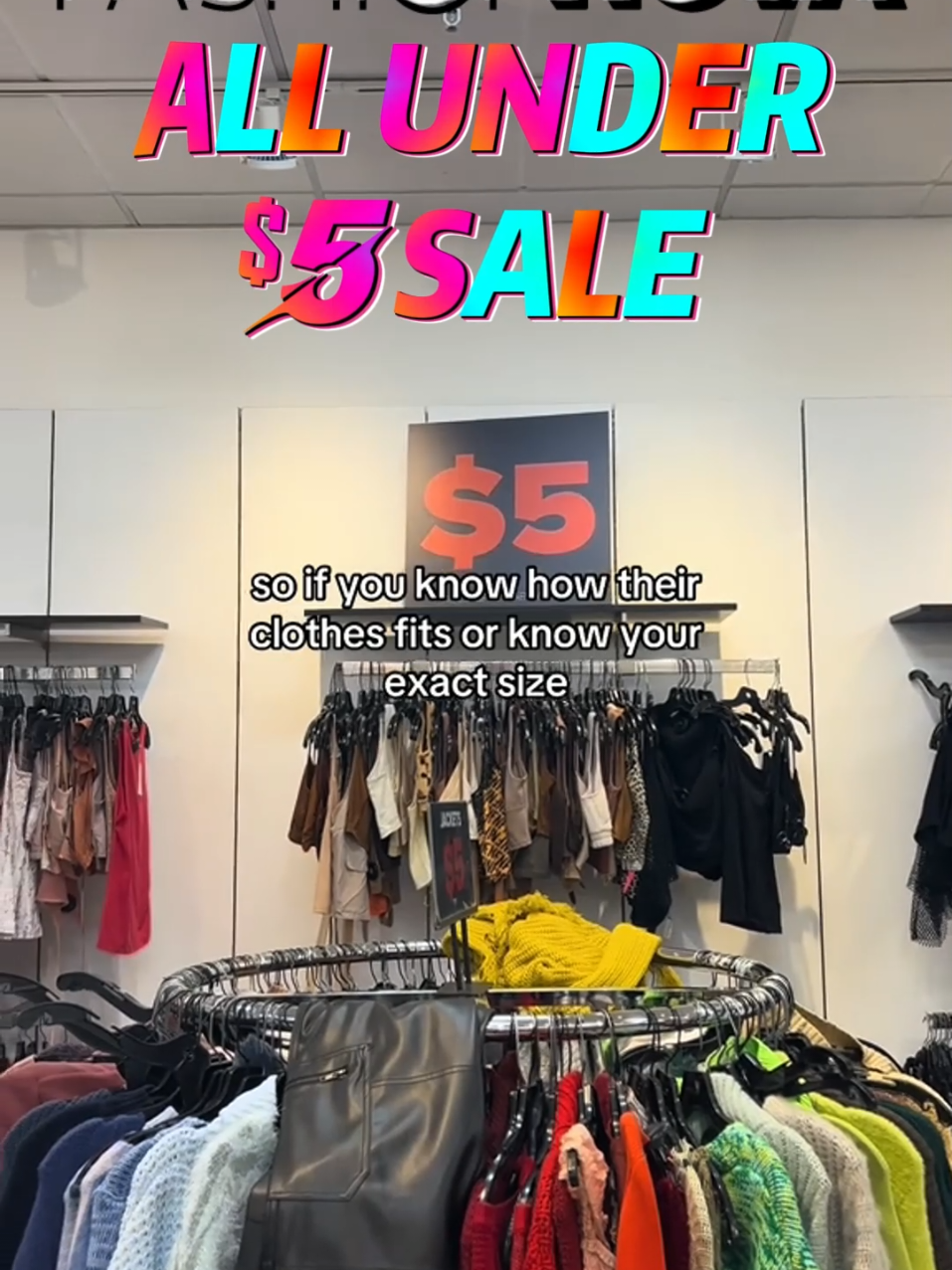 Everything in here is $5.