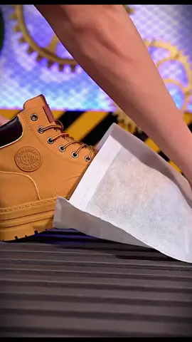 Autumn men's casual shoes high top casual shoes big yellow boots work shoes docmartens Button Light Rubber