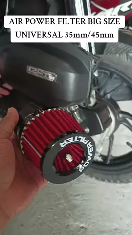 check out na guys solid to AIR POWER FILTER BIG SIZE  UNIVERSAL 35mm/45mm#airpowerfilter #filter #washablefilter 