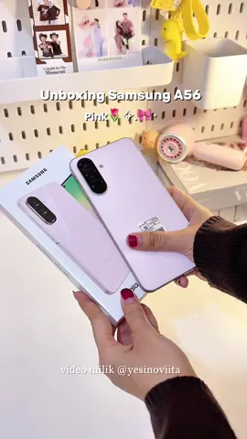 masyaallah tabarakallah🥺💗#samsung #samsunga56 #samsunggalaxy #samsungofficial #samsunga56pink #unboxing #android #fyp 