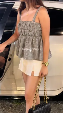 Hindi mukang mumurahin ha, gulat talaga ko sa presyo nito 🤍✨ #top #cutetop #topsforwomen #outfit 