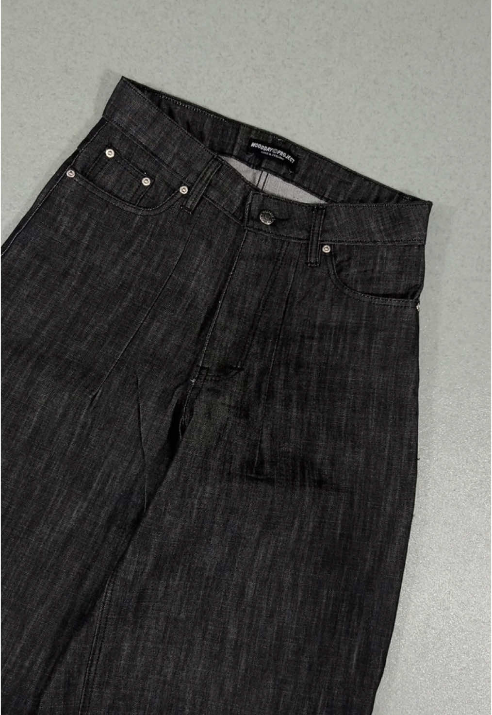 Restock raw culture black 13,5 oz catton denim  Motif  #mooddayproject #fyp #baggyjeans #rawbaggy #ballonjeans 