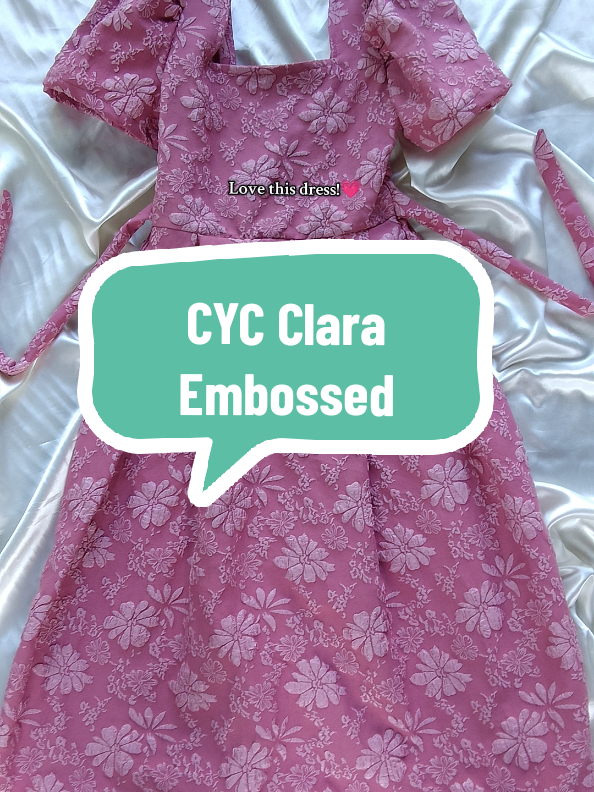 what you see is what get 📌  ang ganda 🫶 #ClaraEmbossed #filipinianadress #dresstoimpress 