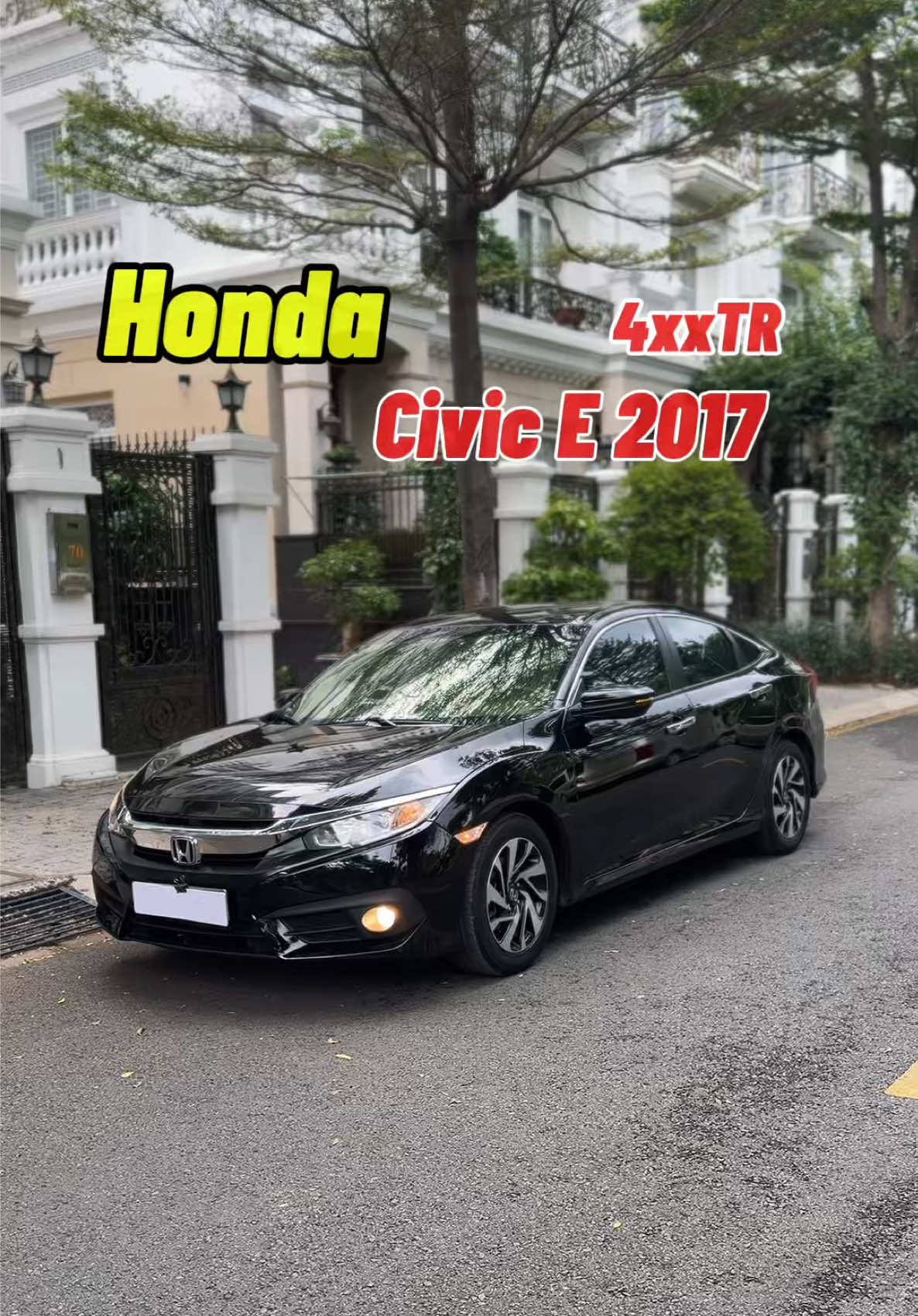 Honda Civic E 2017 form thể thao #choxeoto362 #honda #civic #hondacivic #civic2017 