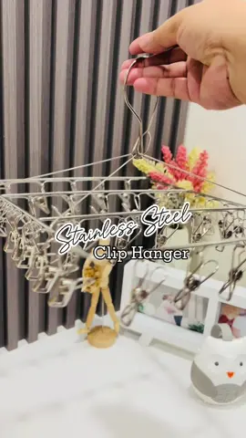 Stainless Steel Clip Hanger #stainlesssteel #cliphanger #cliphangerforbabiesclothes #stainlesshanger #stainlesscliphanger 