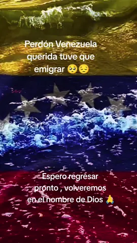 Perdón Venezuela tuve que emigrar 🥺😔 #emigrar #venezolanosporelmundo #venezuela #venezolanos #mipatria  #nostalgia #CapCut 