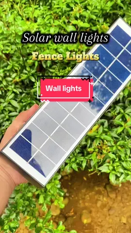 SOLAR WALL LIGHTS/FENCE LIGHT.Nasa basket lang to checkout mo na. #solarwalllight #walllight#energysaving #tipidtips#fencelights#foryou #foryoupage #fyp 