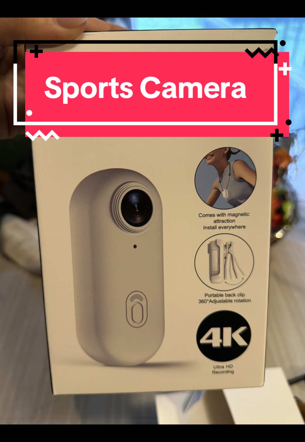 Capture every moment like a pro! 🎥 Whether you’re hitting the trails, diving underwater, or shredding the slopes — this 4K Sports Camera with Wi-Fi and H.265 compression gives you ultra-smooth footage and easy sharing on the go! 📸🔥 #4KSportsCamera #ActionCamera #WiFiCamera #AdventureReady #HDRecording  