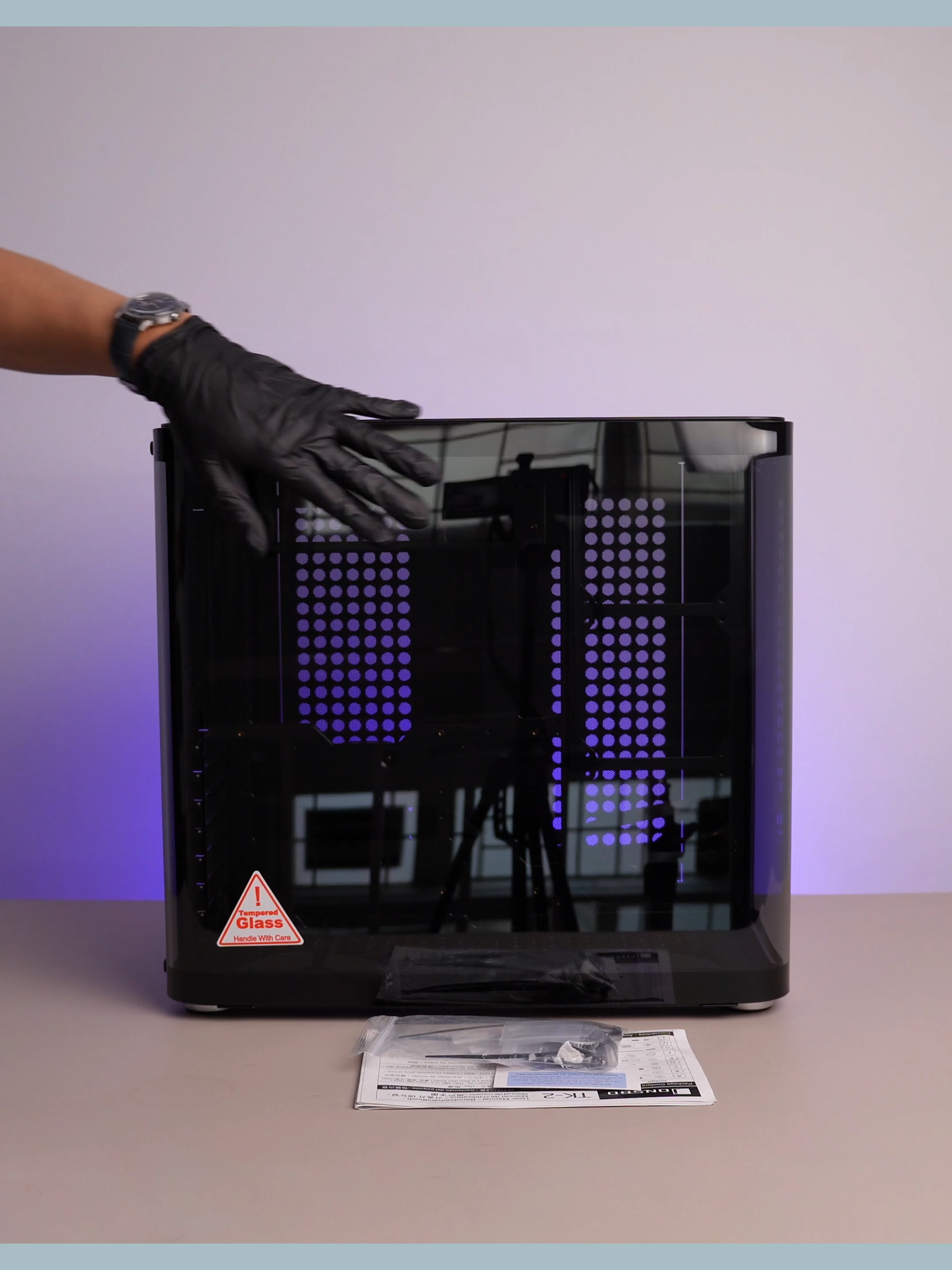 Vỏ case ATX phong cách bể cá: Jonsbo TK2 2.0