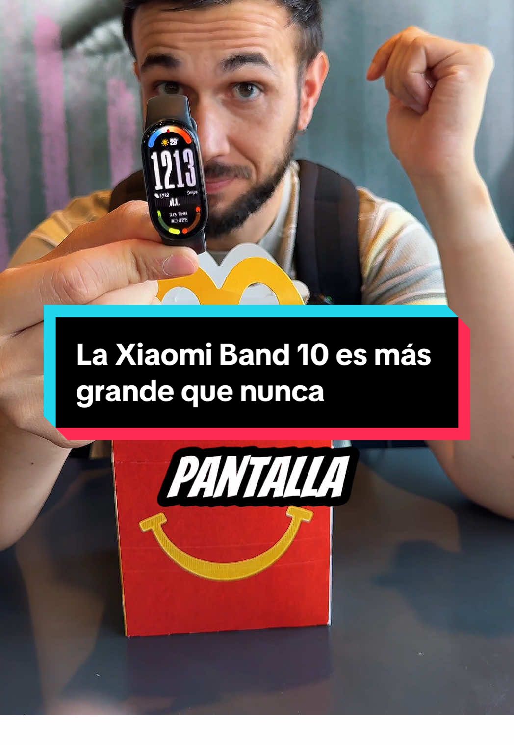 La Xiaomi Band 10 ahora es más grande y tiene más funciones #tecnología #xiaomiband10 #xiaomi #gadget 