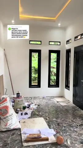 Membalas @Hns  alhamdulillah udah selesai bagian ruang tamu😍#catkusen #rumah #bangunrumah #rumahminimalis #viral #viral #rumahidaman 