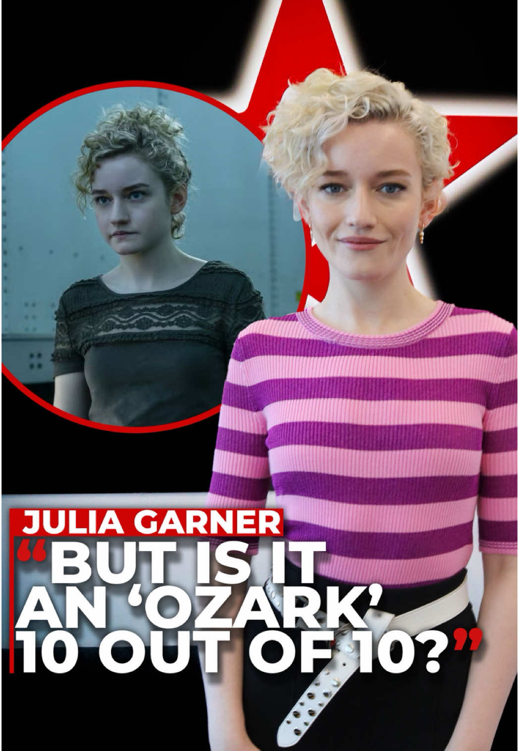 Julia Garner: Ozark was the tipping point 💯 #ozark #ruth #juliagarner 