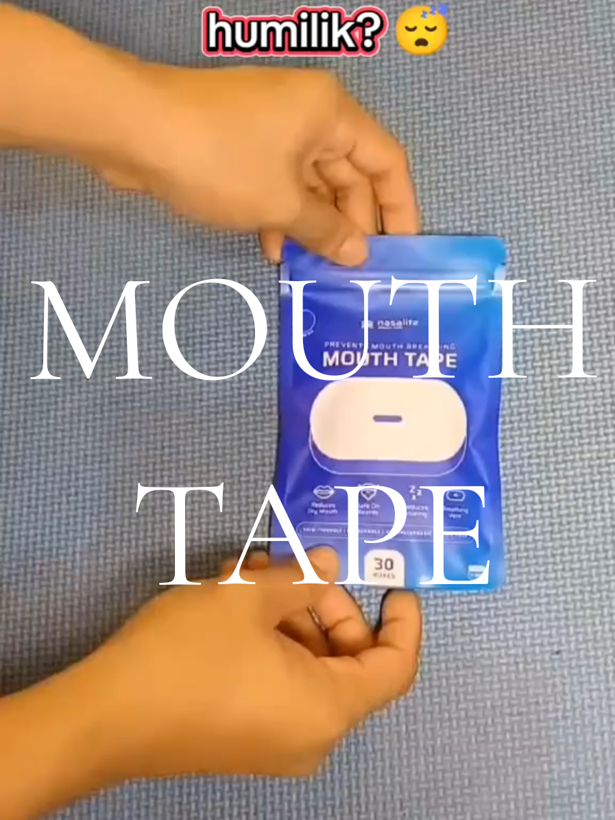 Perfect to para sa mga malalakas humilik pag natutulog #nasalite #nasalitemouthtape #mouthtapeforsleep #mouthtapeforsnoring 