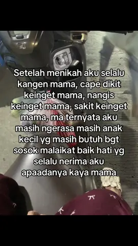 Sehat dan panjang umur ya ma soalnya mama satusatunya tempat aku pulang kalo aku lagi ngerasa dunia ku lagi gabaikbaik aja🥹