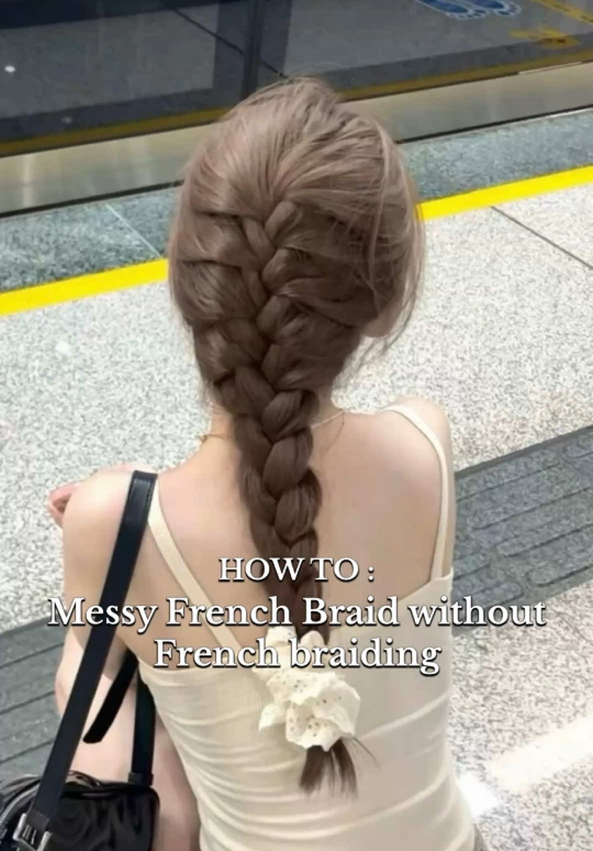 If you can't do a French braid, try this hacks! Hope this video helps 🥰🫶🏻 #braidhairstyles #braidhack #hairtutorial #frencbraid #fyp #foryourpage 