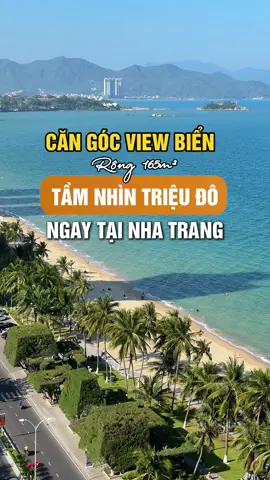 Căn góc hai phòng ngủ view biển, căn hộ năm sao trung tâm Nha Trang