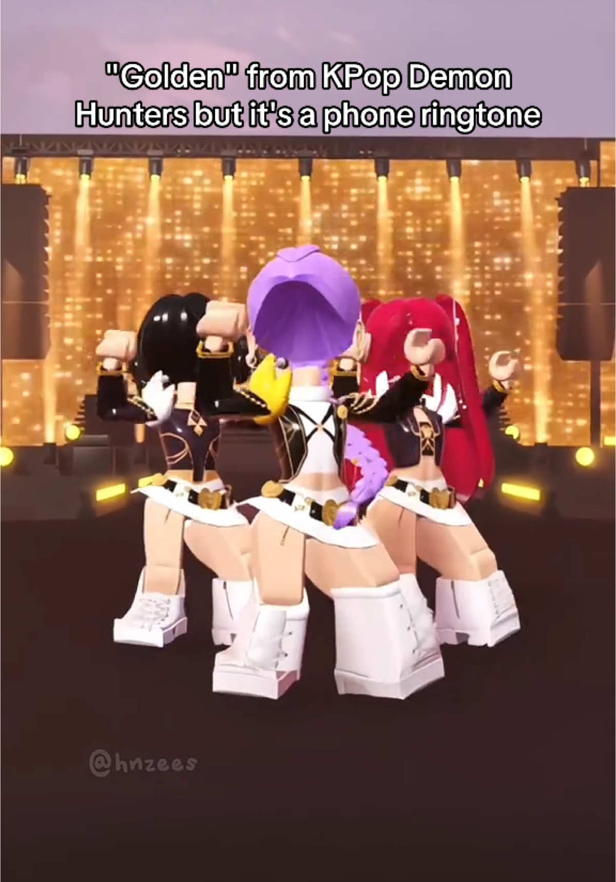 Golden Ringtone 📞 from KPop Demon Hunters 😈 Download now from link in bio 📲 #kpop #ringtone #golden #dance #fyp #explore #kpopdemonhunters