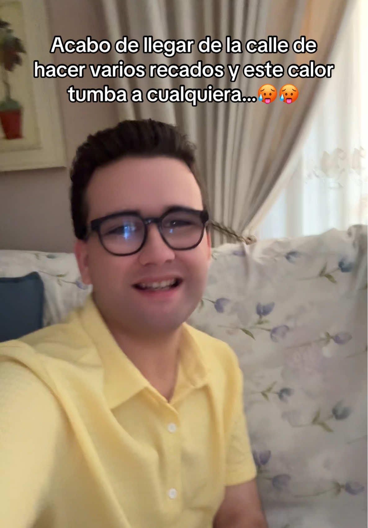 Ya casi no se puede salir ni a la calle con estas temperaturas… ¡Que calor!🥵🥵