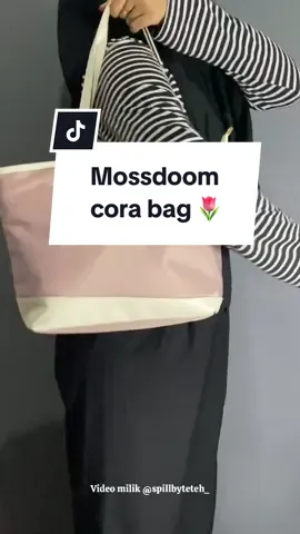 Cocok buat sehari-hari 😍 #mossdoom #mossdoombag #mossdoomcorabag #rekomendasitaskuliah #rekomendasitasmuatbanyak 