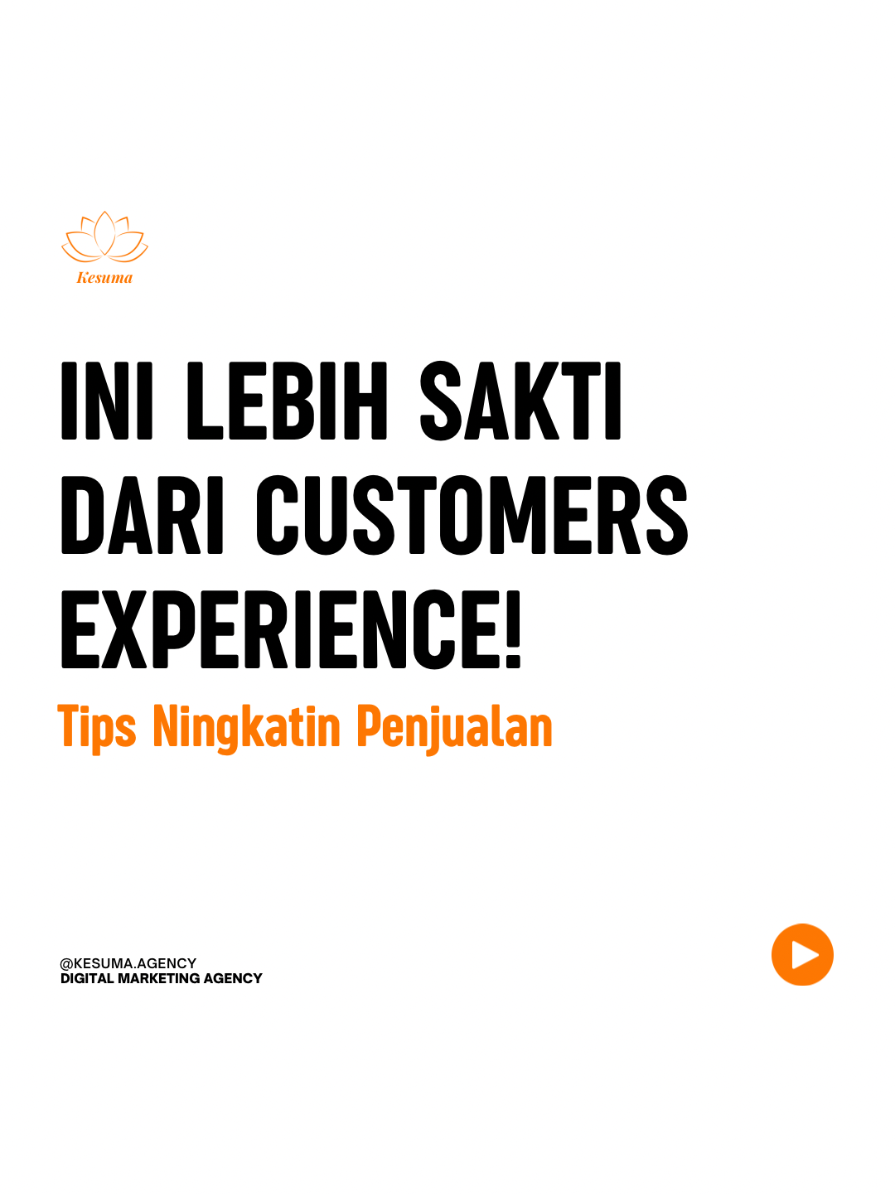 Ubah pake strategi ini kalau mau ningkatin costumer secepat kilat!  Ini salah satu strategi rahasia paling mutakhir di tahun 2025, yang harus banget brand kamu ikutin buat ningkatin jumlah customer brand kamu. Jangan lupa share konten ini ke temen terdekat kamu. follow terus Kesuma agency untuk insight digital marketing yang out of the box 🌟  #sekolahmodern #pesertadidik #sekolah #agencymarketing #marketing