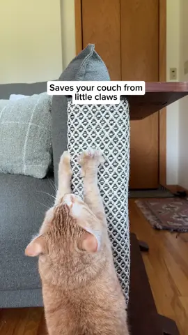 The cat scratcher of your DREAMS 🌙💫 It protects your couch, gives your cat a place to scratch, acts as a side table, has replaceable scratch mats, and looks amazing! 😺 Check out the Cat-e-Corner at Hilde-Phil.com #catscratcher #catecorner #hildeandphil #cataccessories #catmusthaves #catscratchingpost #catparent #catlife