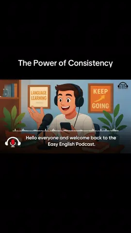 🎧 Slow English Podcast | The Power of Consistency #short #slowenglish #everydaypractice #dailypractice #englishforeverydayactivities #english #learnenglish #englishlessons #englishforbeginners #Improveyourenglish #englishlistening 
