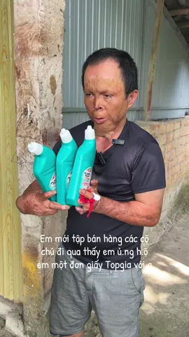 Em để giỏ hàng ở bên dưới các cô chú ạ #nuoctayboncau #flashman #xuhuong 