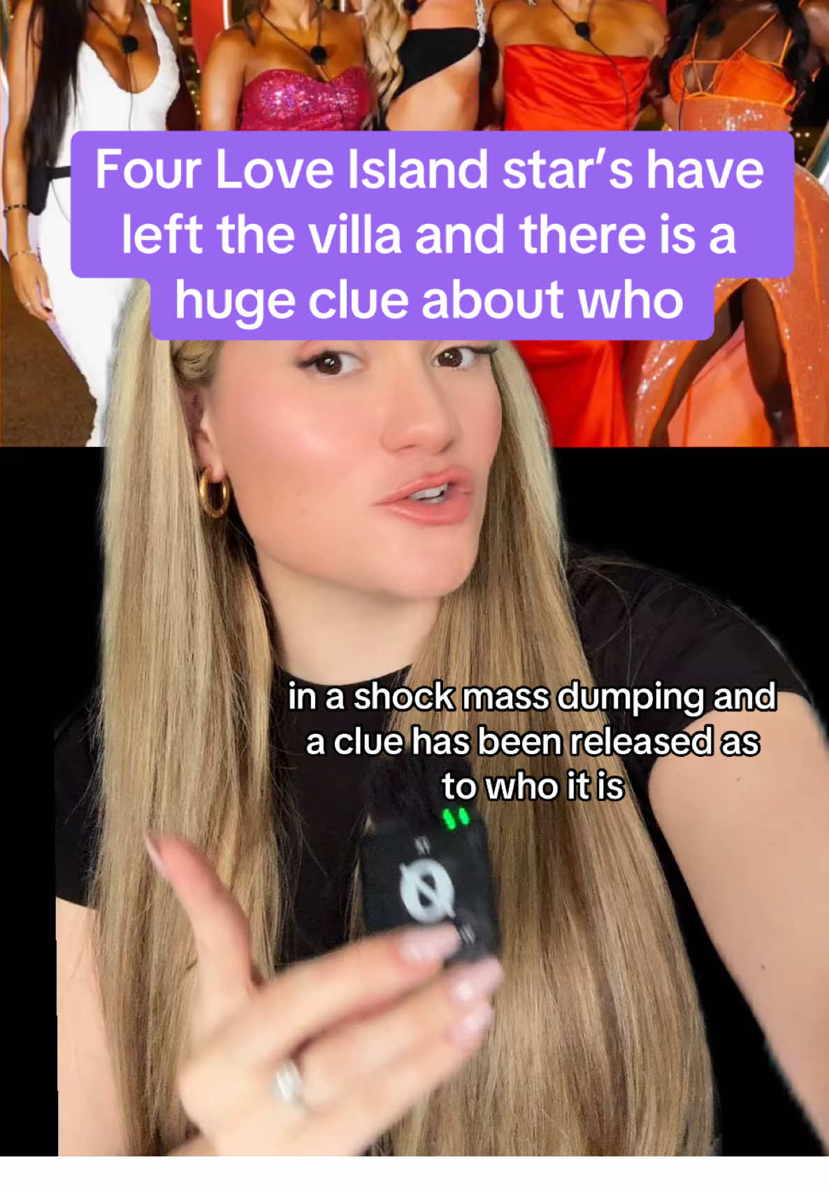 Huge clue about who has been dumped from Love Island #whattowatch #fyp #LoveIsland #loveisland2025 #loveislanduk #tv #realitytv #tvseries 