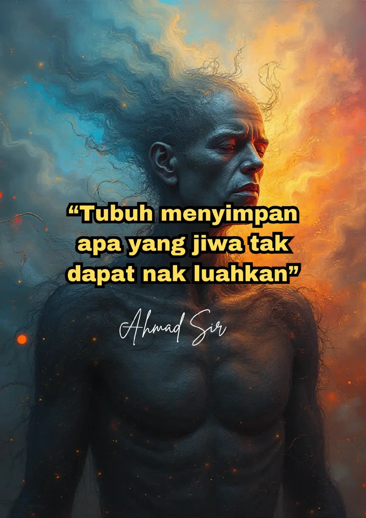 Hakikat manusia adalah fitrah — fitrah yang suci dari segala kacau ganggu dan sampah batin. Namun apabila sampah batin ini mula menyelubungi jiwa, ia membawa kerosakan yang halus namun dalam kepada fitrah insani. Batin yang terganggu akan memadamkan cahaya kesedaran. Sebaliknya, fitrah yang terpelihara menjadikan batin berada dalam keadaan sadar, lapang, dan jernih. Di dalamnya hadir rasa bahagia, damai, tenang dan hening. Apabila batin sedemikian, tubuh juga akan mengalir lancar — maka sistem tubuh menjadi seimbang, dan kesihatan pun terjaga. Tetapi apabila kacau ganggu dan beban batin mula menguasai, jiwa menjadi kabur, emosi terumbang-ambing, dan tubuh akan mula menyerap getarannya — hingga menjejaskan keseimbangan dan membuka ruang kepada penyakit. Maka segala bentuk kacau ganggu dan sampah batin perlu dikenalpasti, dilepaskan, dan dibersihkan — agar fitrah yang sebenar kembali bernafas dalam diri manusia. #KesedaranDiri  #FitrahInsani  #HealingJourney  #RohaniTenang  #SpiritualHealing  #CintaAllah   #BersihkanHati  #SampahBatin  #Motivasi   #RenunganHati  #FYP  #TikTokMalaysia  #RefleksiDiri  #Bangkit  #KataKataHikmah   #MuhasabahDiri  #PerjalananJiwa  #TenangItuIndah #SedarDiri  #JiwaYangTenang