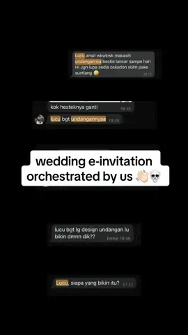 Sepenggal sepercik undangan digital versi kami 😀🫶🏻 