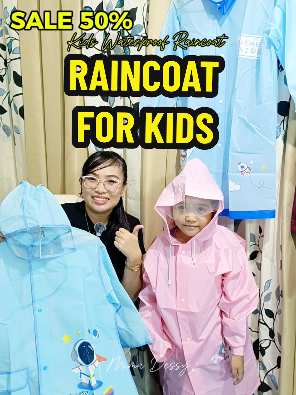 Kids Raincoat 4-15 Years for Boys and Girls Waterproof School Rain Coat Children Cartoon New Style Poncho Backpack Raincoat EVA Travel Full Body Soft #kidsraincoat #raincoat #waterproof #dressraincoat #raincoatforkids #fypシ #mimadessy #lrdsdmngo  Disclaimer The Promo may Vary 