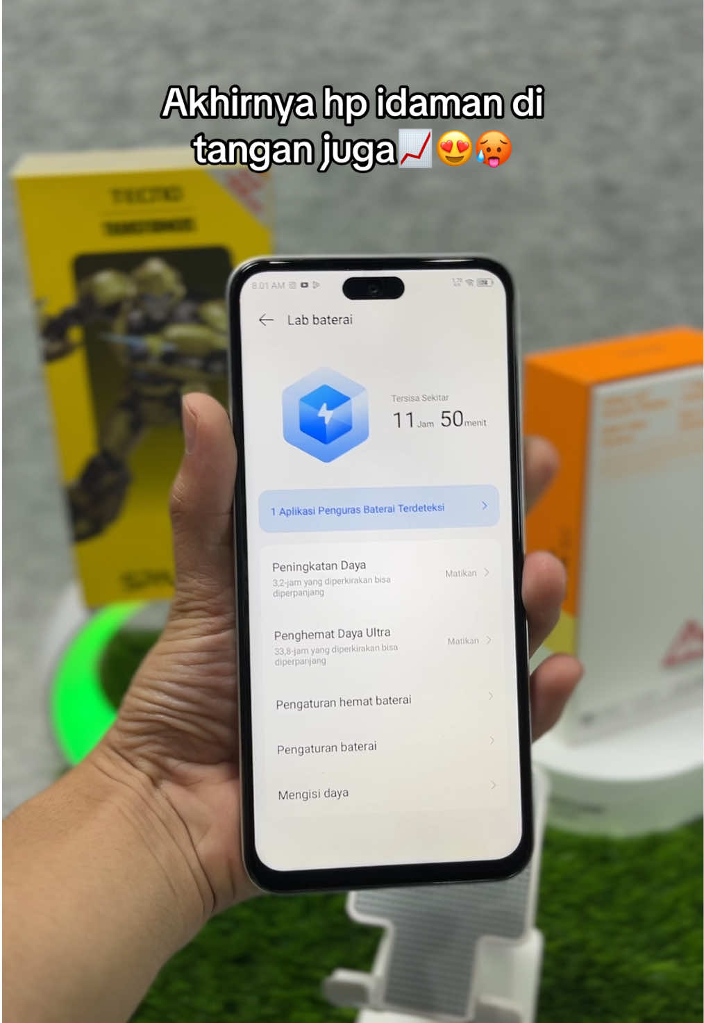 Hp sejutaan tapi keliatan premium banget 📈😚#tecno #tecnosparkgo1 #hp1jutaan #foryu #tescamera 