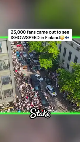 25,000 fans came out to see ISHOWSPEED in Finland😳🇫🇮 #Speed #ishowspeed #europe #speedclips #ishowspeedclips #kaicenat #irl #europetour #ishowspeedeuropetour - speed or ishowspeed irl stream in europe tour - ishowspeed in finland 🇫🇮 #finland #🇫🇮 