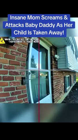 Insane Mom Screams & Attacks Baby Daddy As Her Child Is Taken Away! #cops #police 