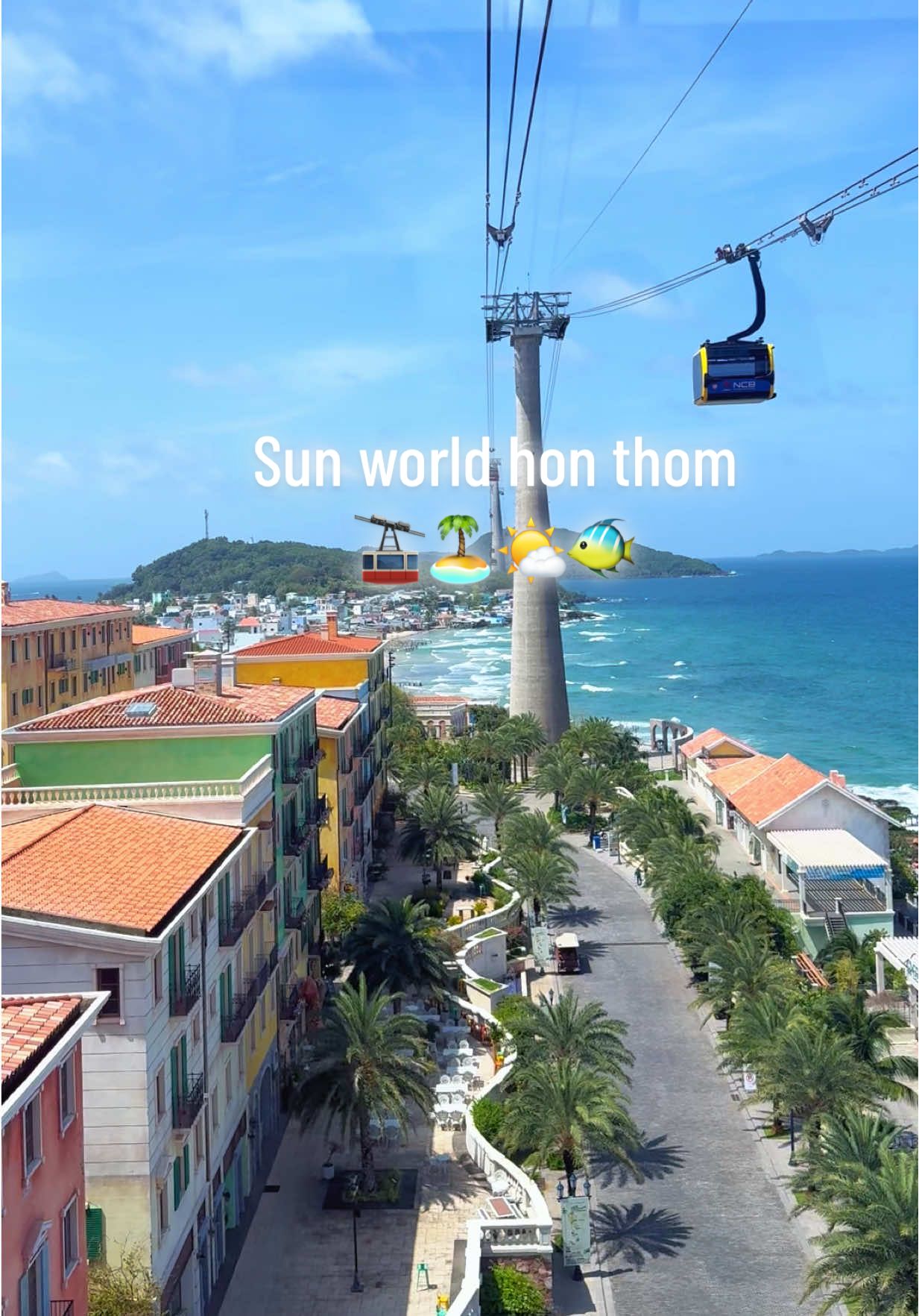 Sun world hon thom 🚠🏝️🌤️🐠 #ฟูก๊วก #sunsettown #phuquoc #phuquocisland #🇻🇳 #hellovietnam #vietnam #tiktokพาเที่ยว #flypシ #flypシ #viral #2025  #tiktoktravel #เทรนด์วันนี้ #sunwoldhomthom #นั่งกระเช้าชมวิว #flyppppppppppppppppppppppppppppppp 