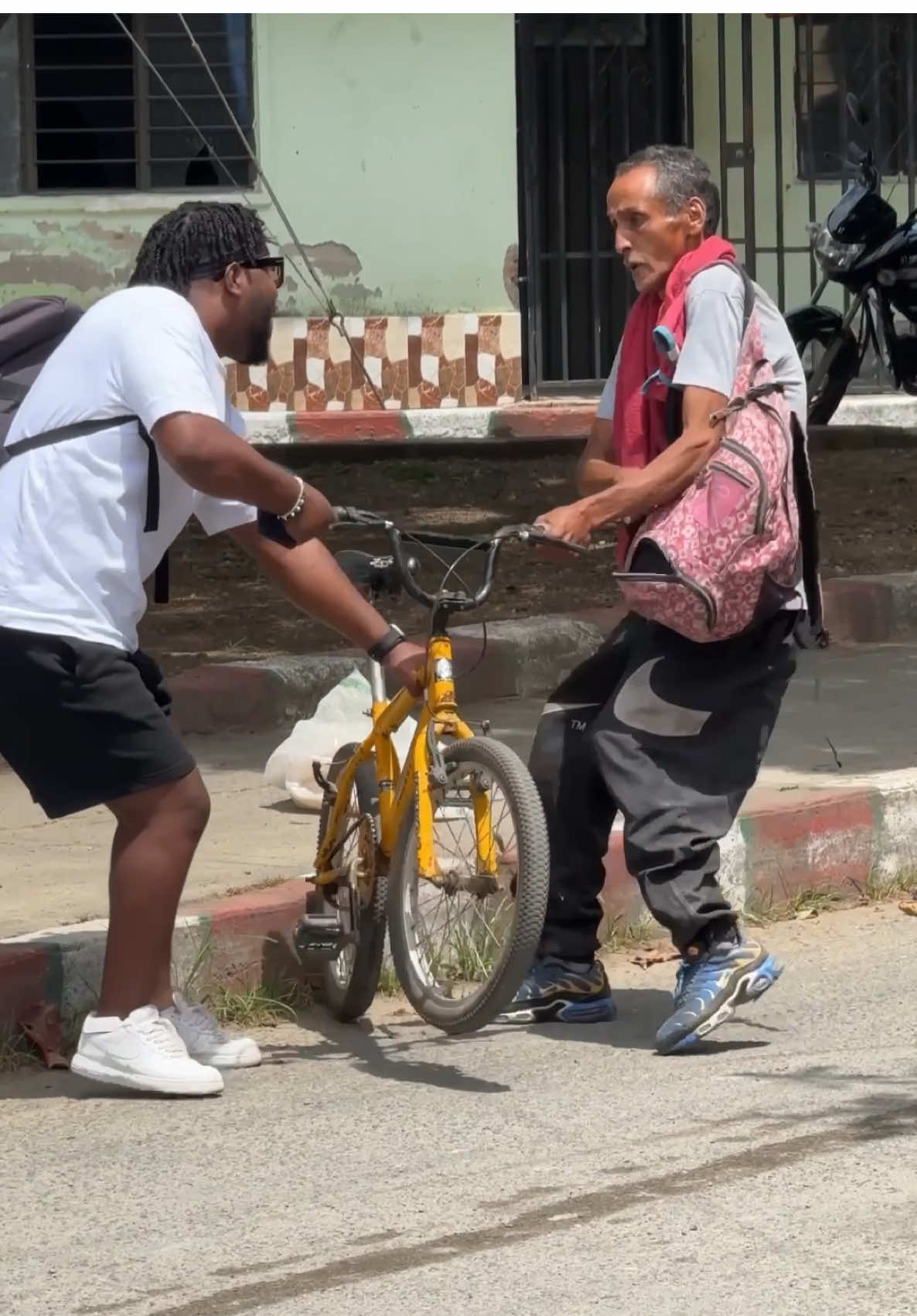 Deje mi bicicleta electrónica olvidada 😂 #viral 
