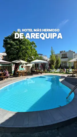 ¡EL HOTEL MÁS HERMOSO DE AQP! 🤩🌋🌤️ ✨ @thegarden.arequipa 📍Calle Jerusalén 606, Arequipa 👉🏻 Reservas: http://www.qemahoteles.com 🔰Precios desde $12 dólares x persona ✅ Cuentan con: 👉🏻 Espacios comunes 👉🏻 Casa del árbol 👉🏻 Restaurante 👉🏻 Bar 👉🏻 Piscina #hospedaje #turismoarequipa #hotel #peru #arequipa #ciudadblanca #hoteles #viajes #viajesyturismo 