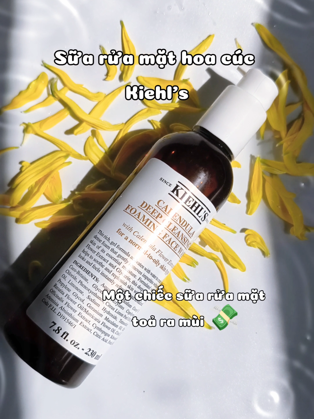 sữa rửa mặt Kiehl's đáng đồng tiền bát gạo lắm lun #suaruamat  #unboxing #review #fyp #kiehls 