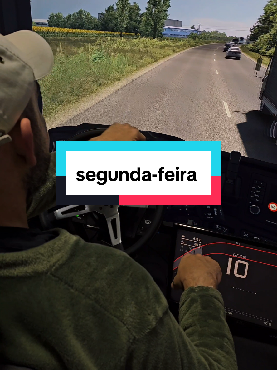 segunda-feira  bora pegar a estrada 😎 #videogames #gamer #gamesnotiktok #game #games #eurotrucksimulator2 