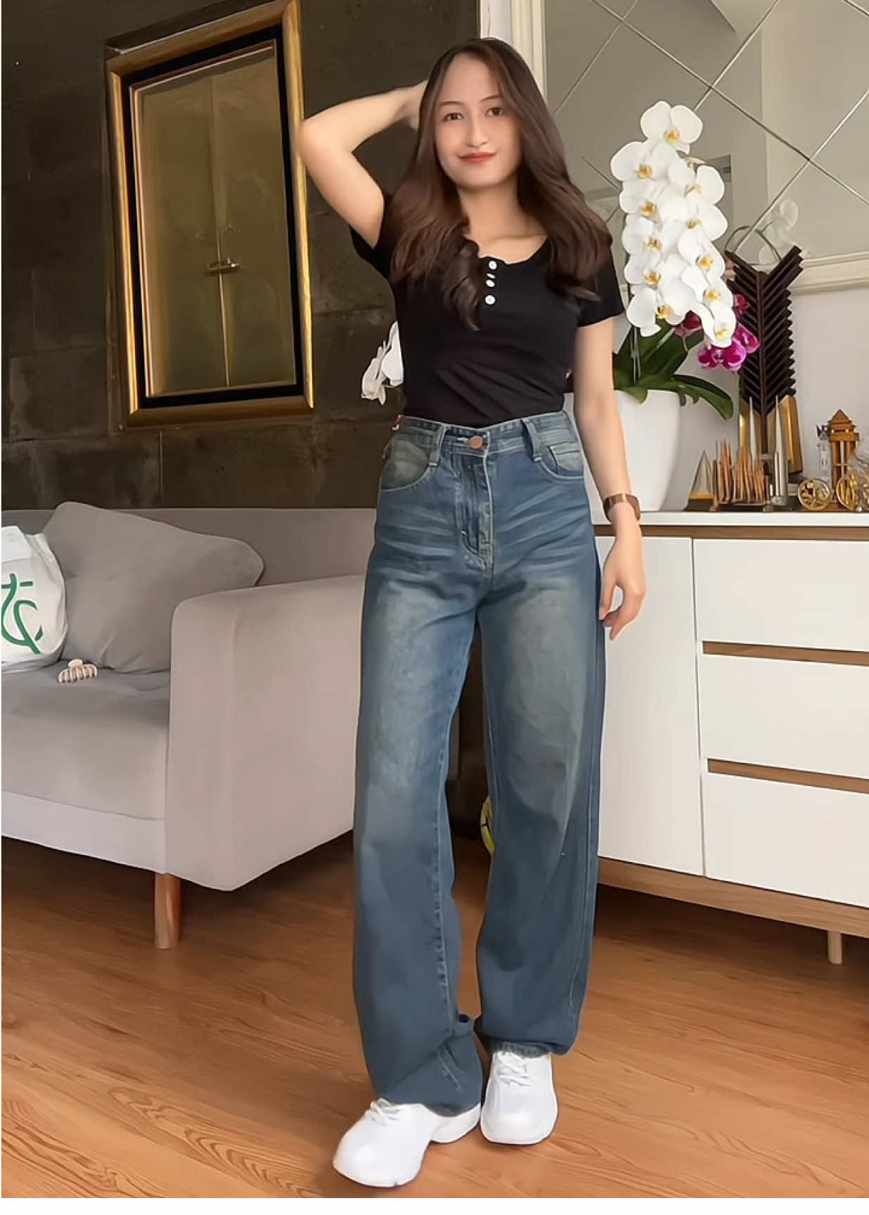 Akhirnya nemu jeans yg warnanya secakep iniii