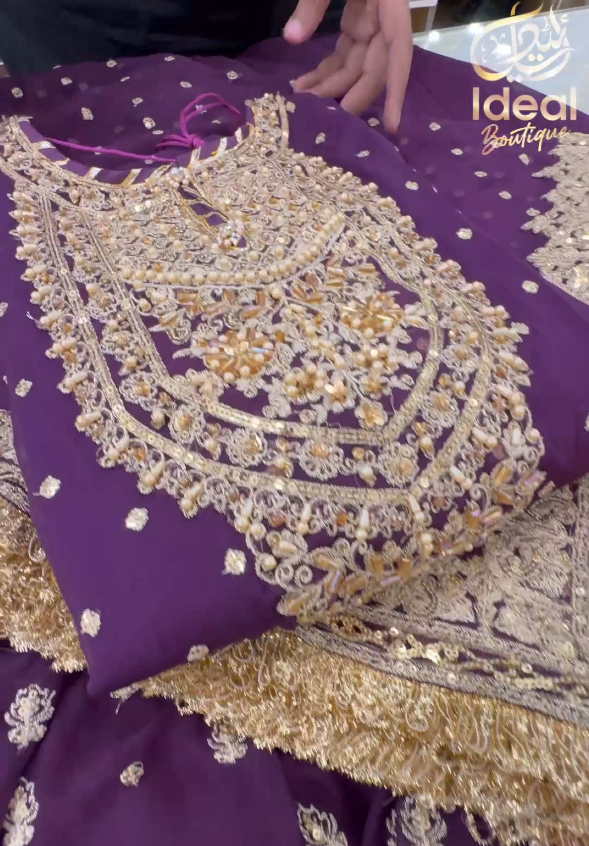 ✨Chandi outfit New colour✨ To Order +923135420003 WhatsApp👈🏻#foryou #fyp #foryoupage #idealshoppingpk #idealboutiquerwp @IDEAL BOUTIQUE 💜