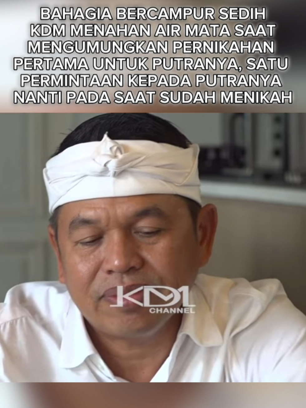 Pesan KDM sebelum menikahkan perdana untuk putranya #kangdedimulyadi #gubernurjawabarat #capcut #dedimulyadi #fypシ゚viral #kdm #1jutafollower 