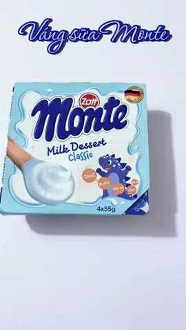 Các mẹ săn váng sữa Monte cho bé nha #vansua #monte 