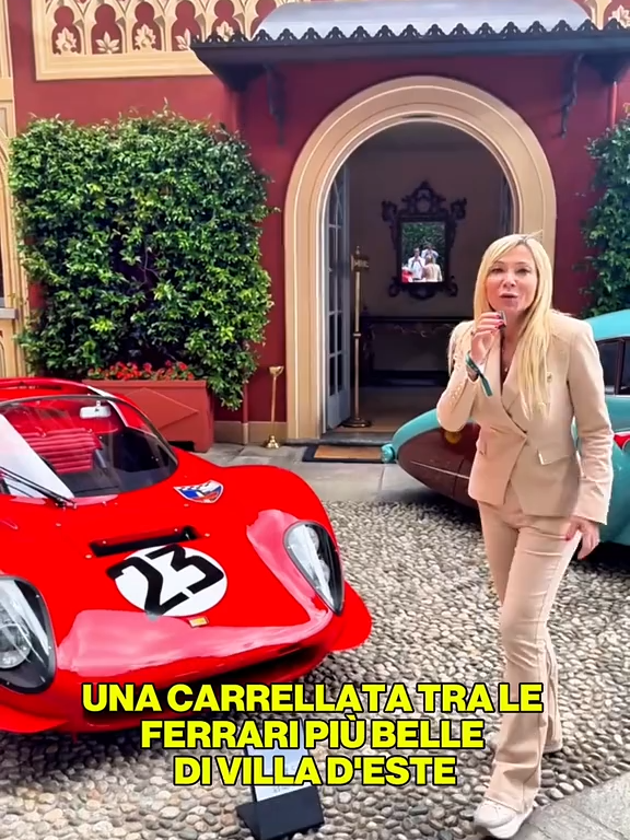 Ecco le star del Cavallino Rampante in scena a Villa d'Este! @La Gazzetta dello Sport 📰 @Savina Confaloni #gazzettamotori #ferrari #ferraridino #motori #supercar #corse #Motorsport #villadeste #fer