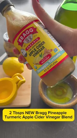 Whip up this Golden Glow Vinaigrette with our Pineapple Turmeric ACV Blend, EVOO, lemon + Dijon — packed with functional ingredients like turmeric + heart-healthy fats. Tap the link in bio to get your first bottle!